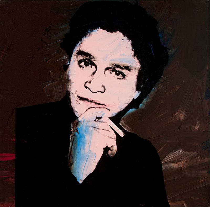 Portrait of art dealer Alexander Iolas by Andy Warhol, 1974