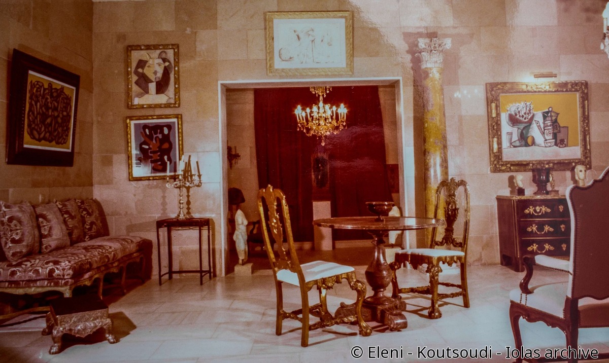 Villa Iolas, salon