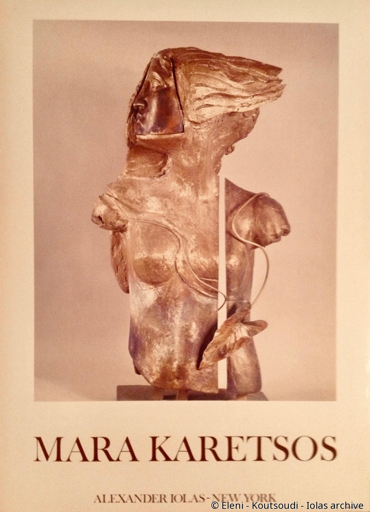 Mara Karetsos exhibition catalogue