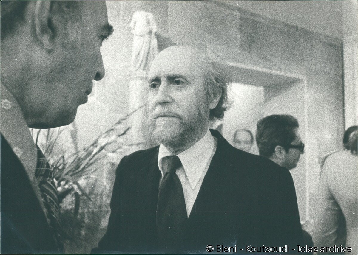 G. Tsarouchis in Iolas house