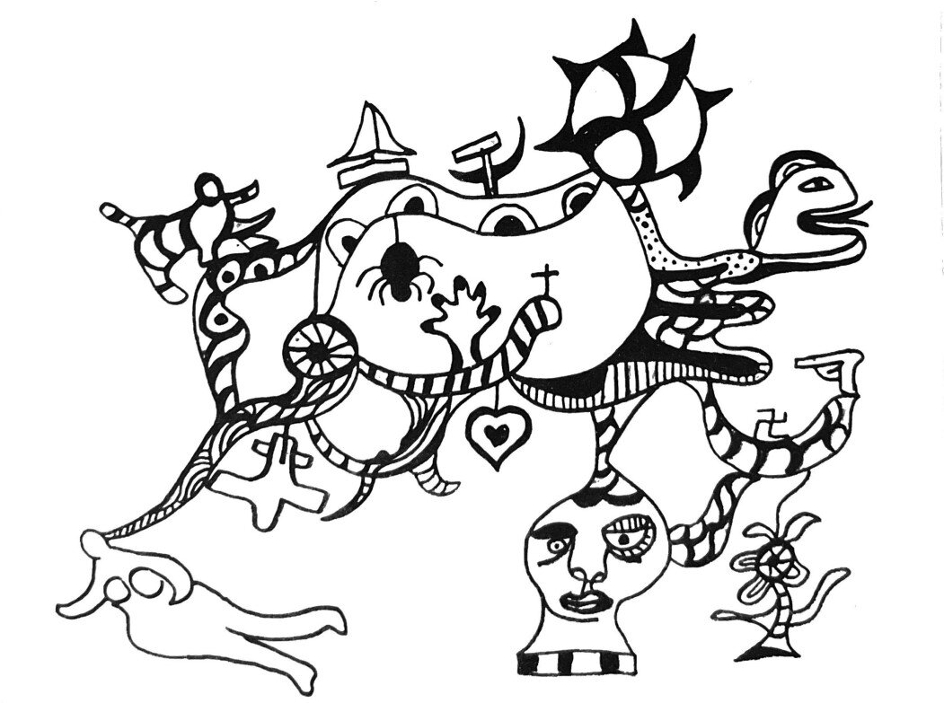 Niki de Saint Phalle sketch