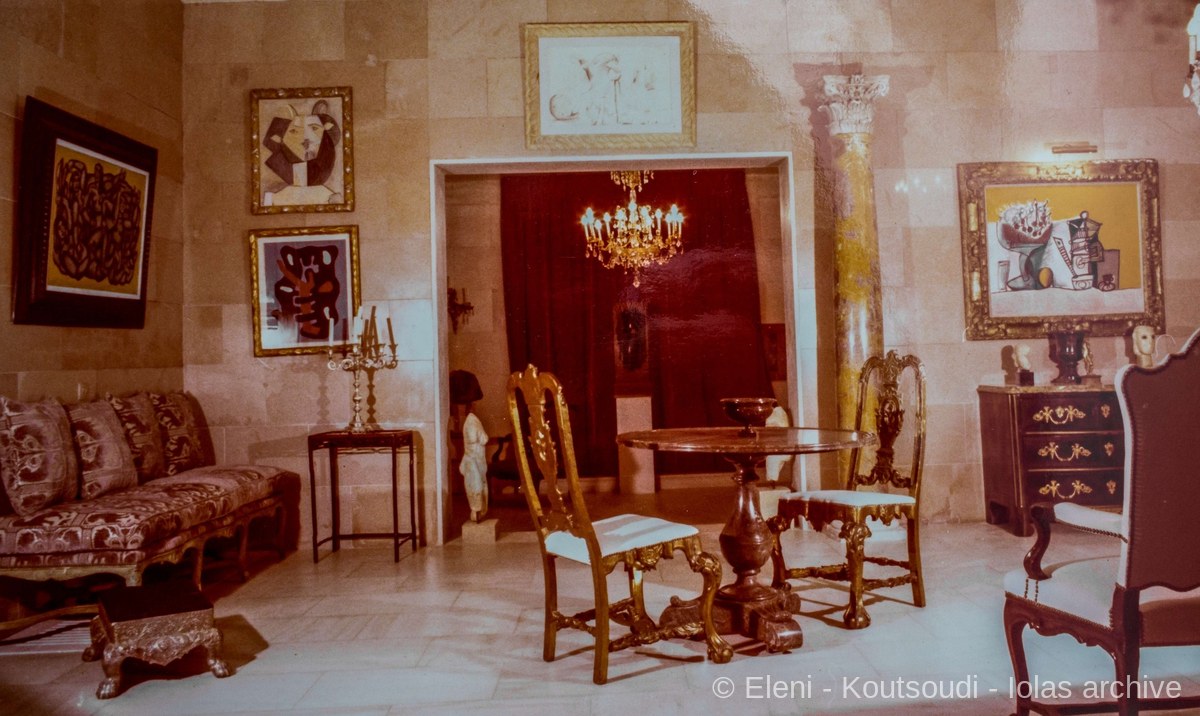 Villa Iolas, salon